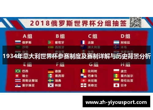 1934年意大利世界杯参赛制度及赛制详解与历史背景分析